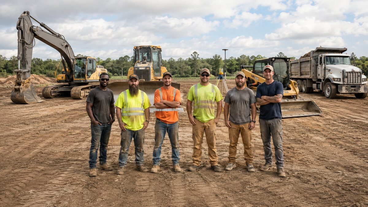 Excavation & Grading field service operations