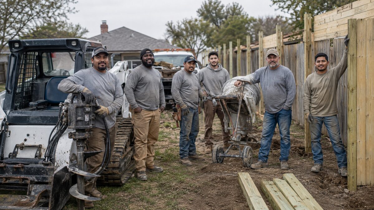 Fencing Contractors field service operations