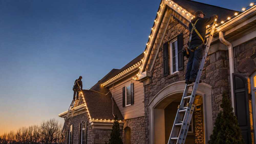 Holiday Lighting field service operations