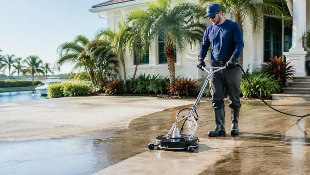 Pressure Washing field service operations