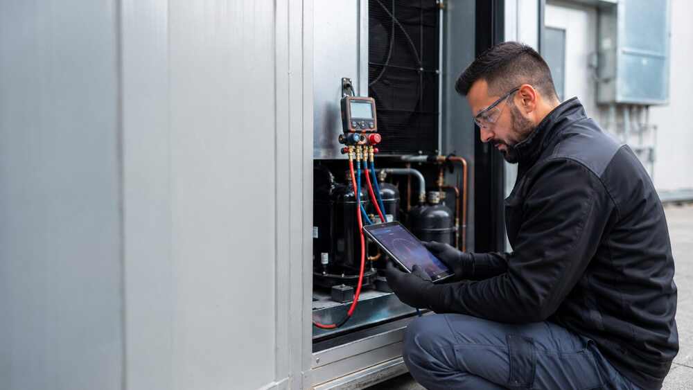 Refrigeration field service operations