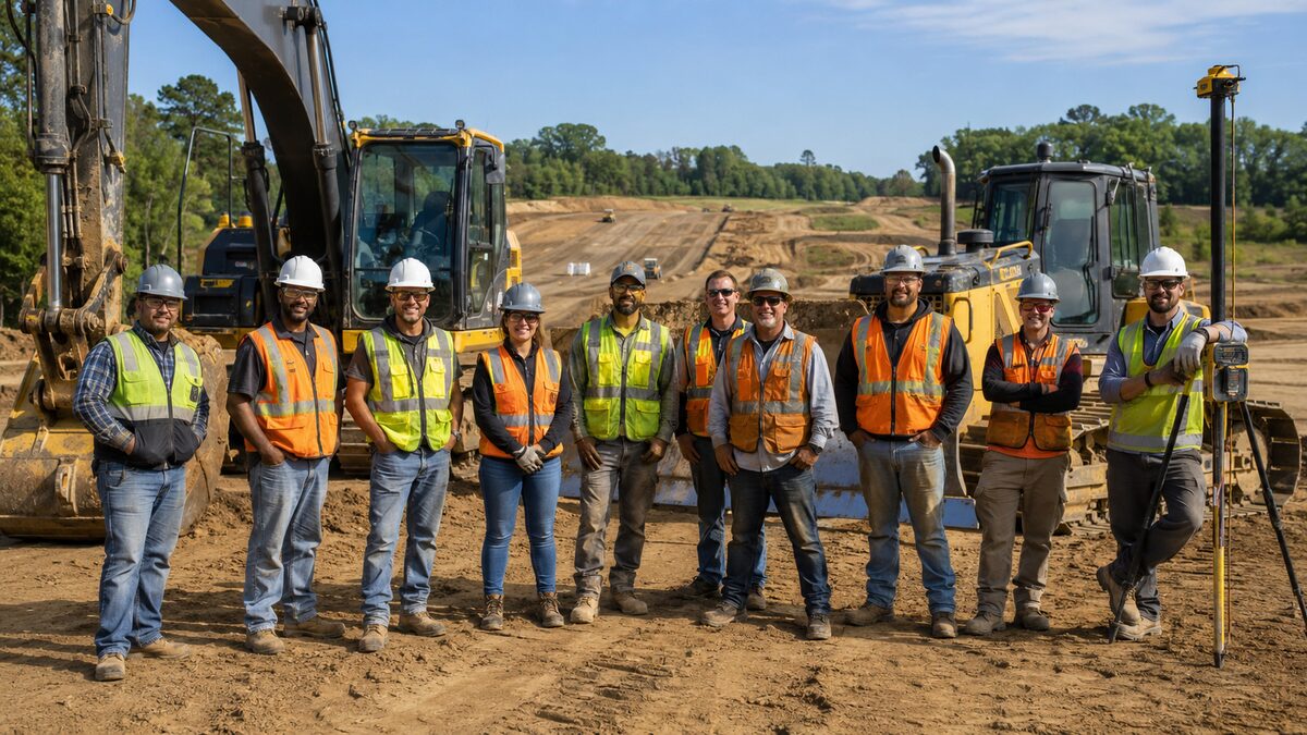 Site Preparation field service operations